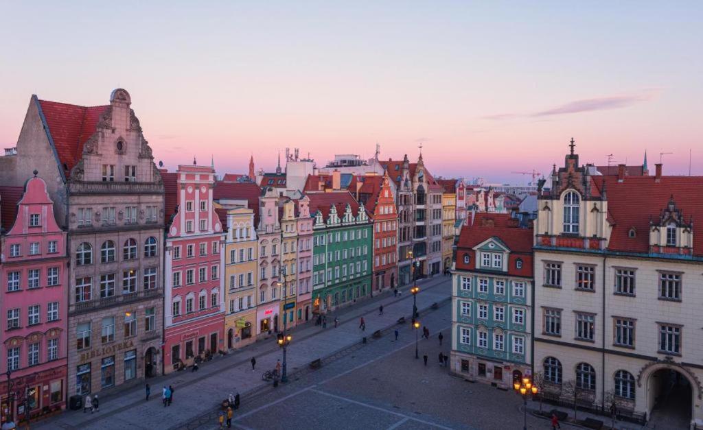 Ferienwohnung Magiczne Gniazdko Na Samym Rynku Breslau Exterior foto