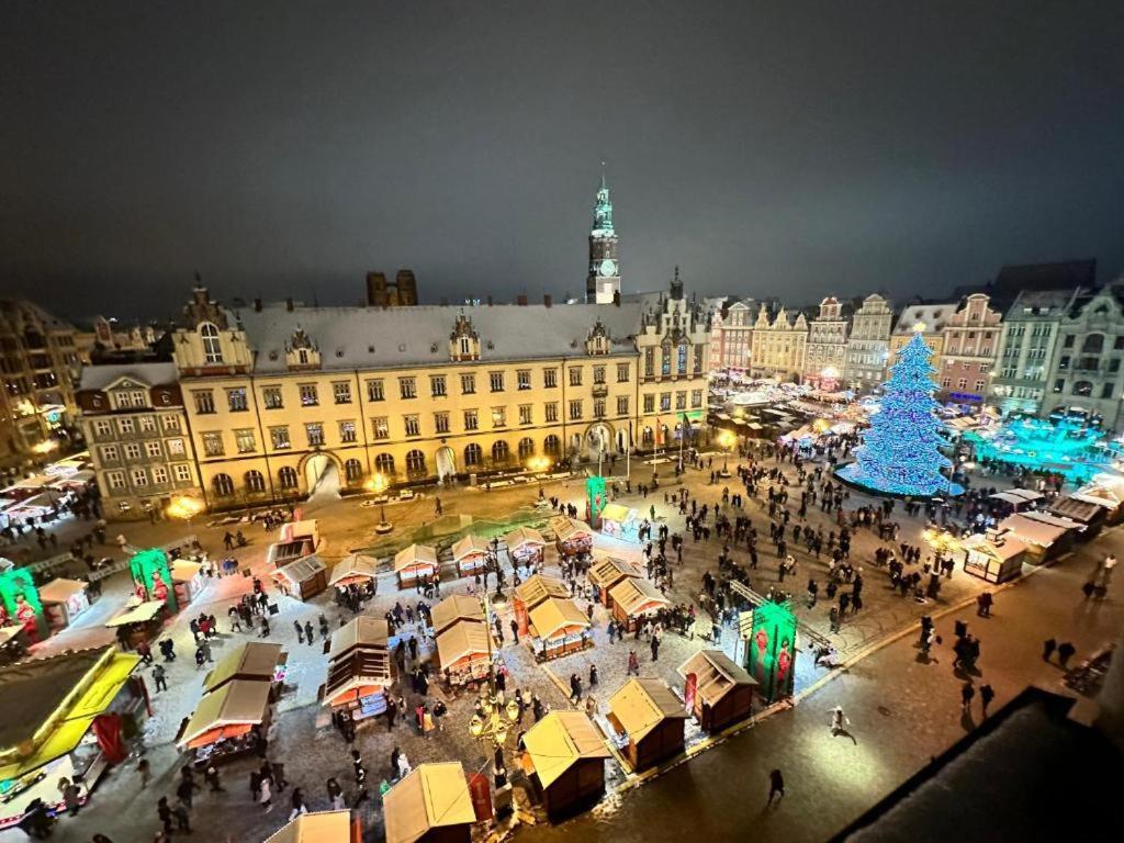 Ferienwohnung Magiczne Gniazdko Na Samym Rynku Breslau Exterior foto